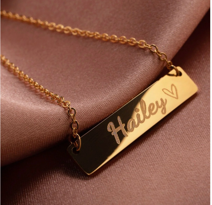 DIY Name Necklace