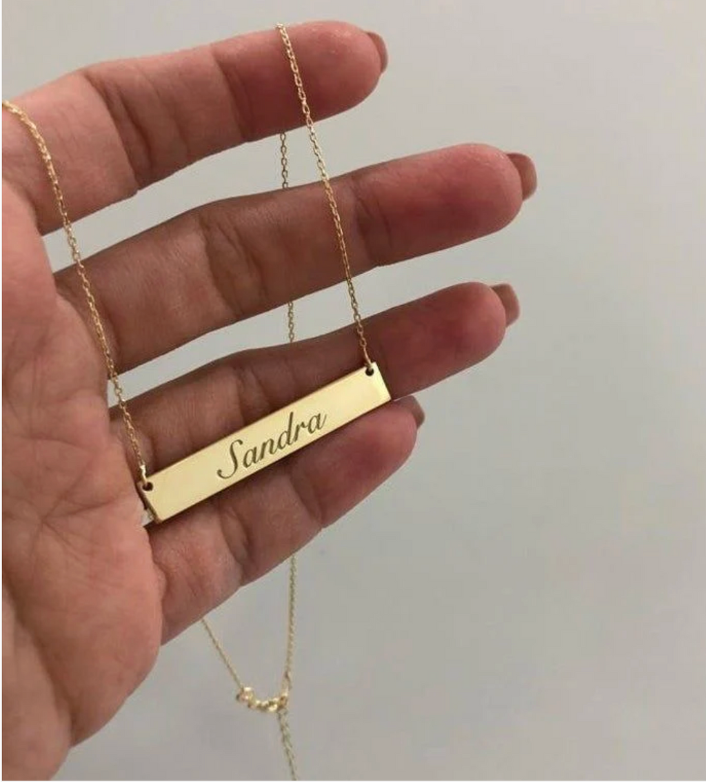 DIY Name Necklace